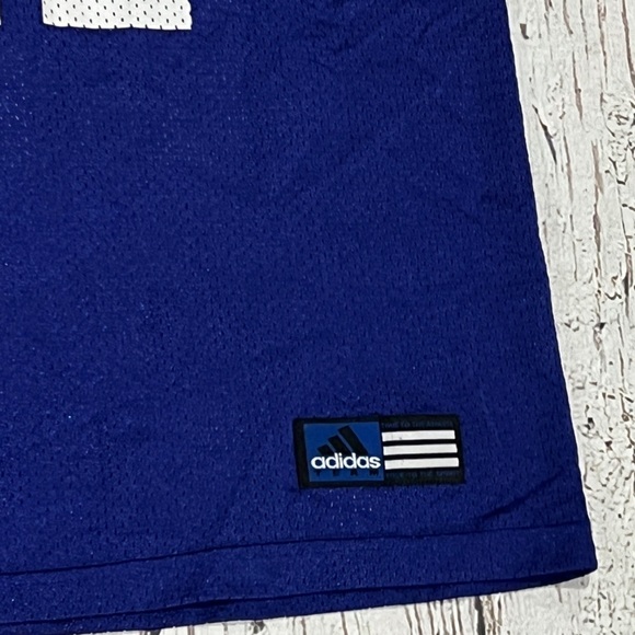 Boys Kids Tiki Barber New York Giants Adidas NFL Football Jersey - Picture 6 of 7